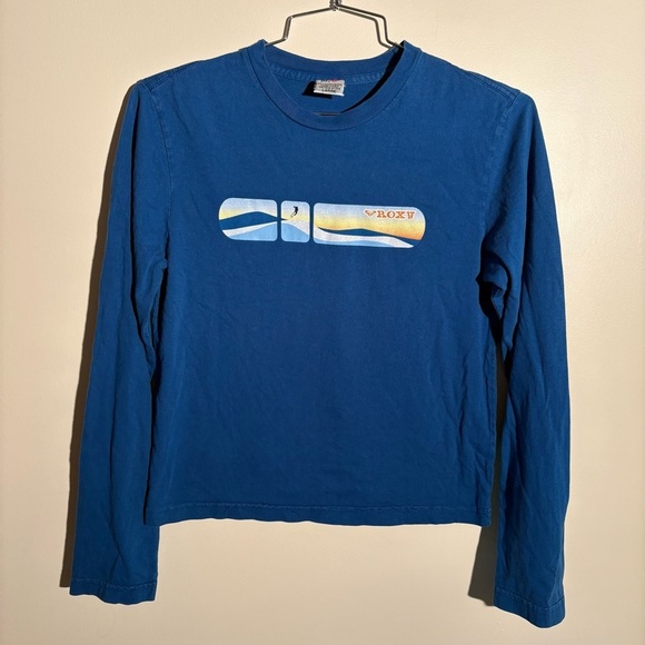Vintage Roxy Long Sleeve Graphic Tee - Picture 1 of 5